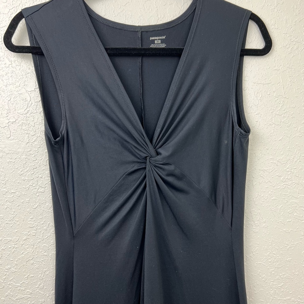 Patagonia‎ Black Midi Dress, Bahnda Size Medium